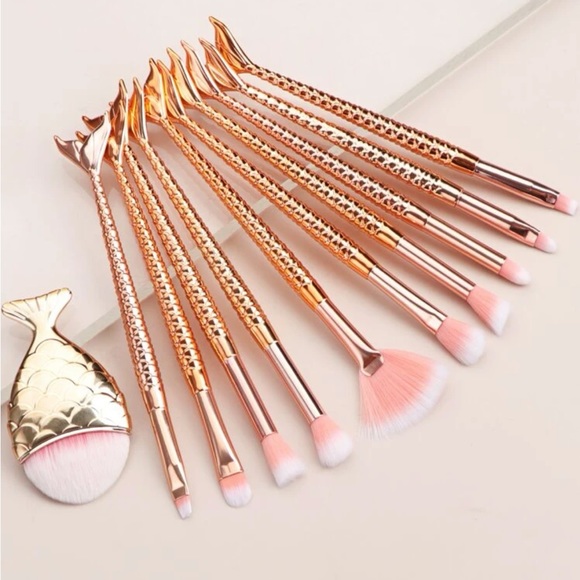 11pc Makeup Brush Set ❤️ - Picture 4 of 4